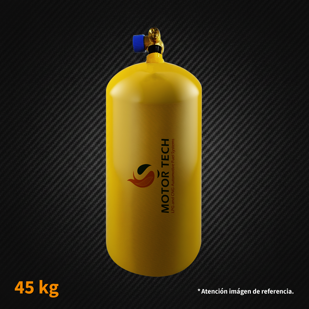 Cilindro cng tipo 1 Motor Tech 45 kg